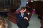Aunt Rhonda.. She didn't want her picture taken... not sure why.