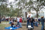 Nothing like drinkin in front of the cross