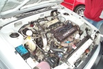 Brad's turbo mirage hatch.